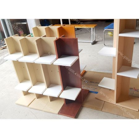 KỆ TRANG TRÍ GỖ ĐỨNG KTTG 02